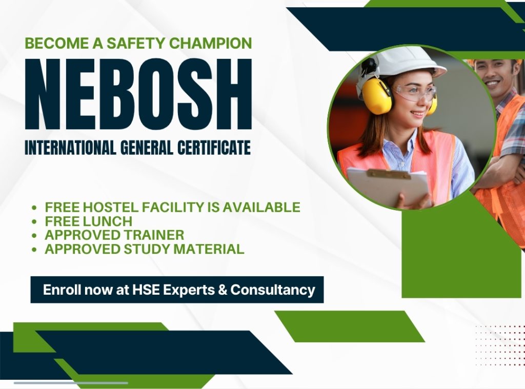 NVQ Level 6 in Occupational Health Safety course